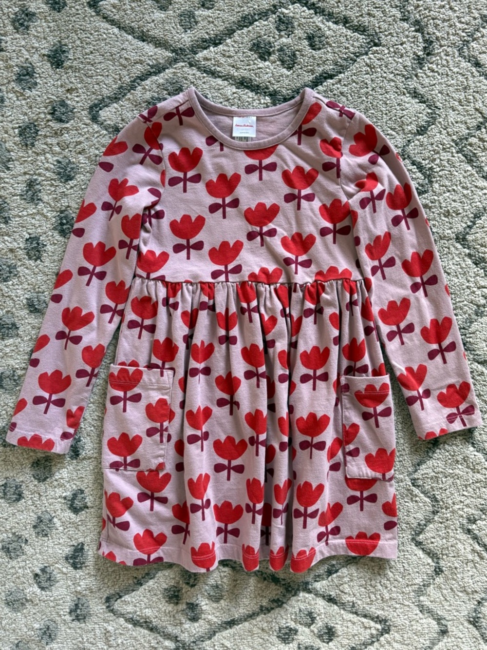 Hanna Andersson tulip twirl dress